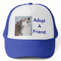 Adopt A Friend Hat by artbyjolyn Adopt A Friend Hat