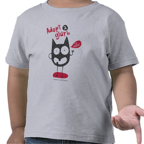 Adopt a Glurb – Cute Monster T-shirt by Elise Gravel