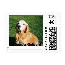 Adopt a Golden! Postage Stamps