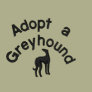 Adopt a Greyhound Embroidered Logo