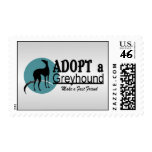 Adopt a Greyhound Postage