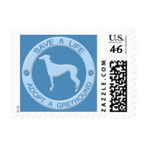 Adopt a Greyhound Postage Stamps