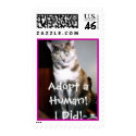 Adopt a Human Postage postage by LorrieM Adopt a Human Postage postage