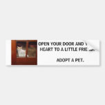 ADOPT A PET BUMPER STICKERS