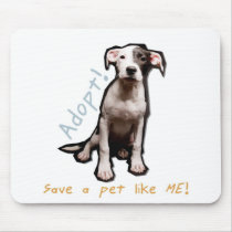 adopt a pet like me mousepad