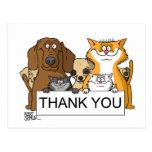 Adopt A Poody Thank You postcards