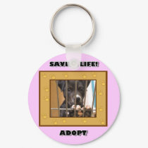 Adopt a puppy keychain by ritmoboxer Adopt a puppy keychain