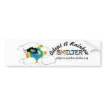 Adopt-A-Rainbow Shelter Bumper Stickers