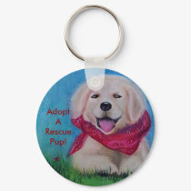 Adopt A Rescue Pup - Lab keychains by patsarts Adopt A Rescue Pup - Lab keychains