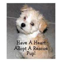 Adopt A Rescue Pup! posters by patsarts Adopt A Rescue Pup! posters