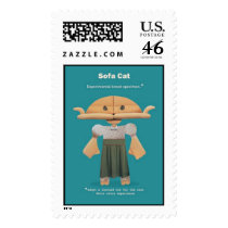 ADOPT A RESCUED CAT stamps