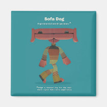 ADOPT A RESCUED DOG! magnets