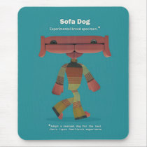 ADOPT A RESCUED DOG! mousepads
