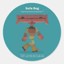 ADOPT A RESCUED DOG! stickers
