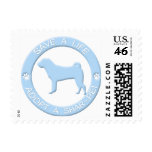 Adopt a Shar Pei Postage Stamps