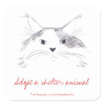 Adopt a shelter animal stickers