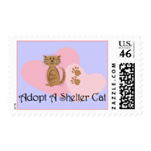 Adopt A Shelter Cat Postage