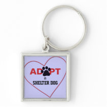 Adopt a Shelter Dog Key Chains