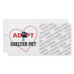 Adopt a Shelter Pet Photo Cards