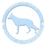 Adopt a Shepherd Stickers