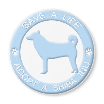 Adopt a Shiba Inu Magnet