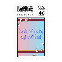 adopt an adult animal postage by wolffreeborn adopt an adult animal postage