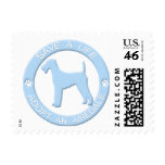 Adopt an Airedale Postage Stamps