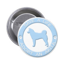 Adopt an Akita Button