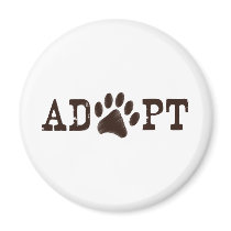 Adopt an animal fridge magnets