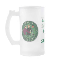 Adopt An Executive Frosted Mug by adoptanexecutive Adopt An Executive Frosted Mug