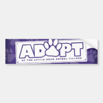"Adopt at LRAV" Bumper Sticker bumper stickers