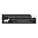Adopt bumper stickers