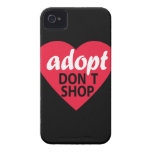 Adopt Dont Shop iPhone 4 Cases