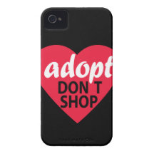 Adopt Dont Shop Case-Mate iPhone 4 Cases