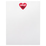 Adopt Dont Shop Letterhead Template