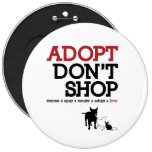 Adopt Don't Shop Pinback Buttons
