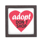 Adopt Dont Shop Premium Trinket Box