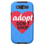 Adopt Dont Shop Samsung Galaxy SIII Covers