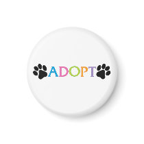 Adopt Fridge Magnets