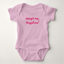 Adopt me, Angelina! t-shirts