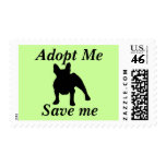Adopt Me, Save Me (French Bulldog) Stamps