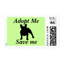Adopt Me, Save Me (French Bulldog) Stamps