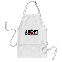 Adopt Pawprint Aprons