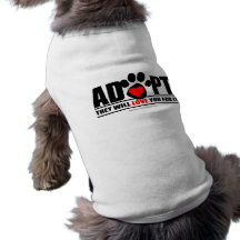 Adopt Pawprint Pet Clothes