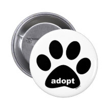 Adopt Pinback Button