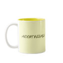 , ADOPT PLEASE! mugs by KatAnnette , ADOPT PLEASE! mugs