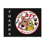 Adopt your next BFF-Animal Rescue Post Card