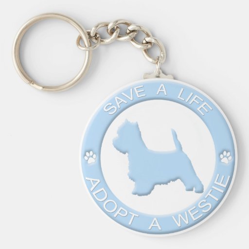 Adopte un llavero de Westie