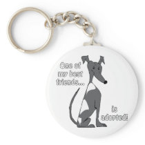 Adopted~BlackandWhite keychains