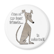 Adopted~Brindle Magnet